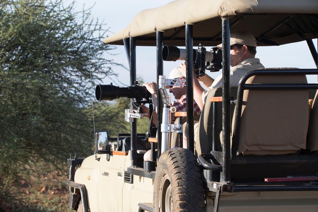Camera Support on Safari Idube Photo Safaris